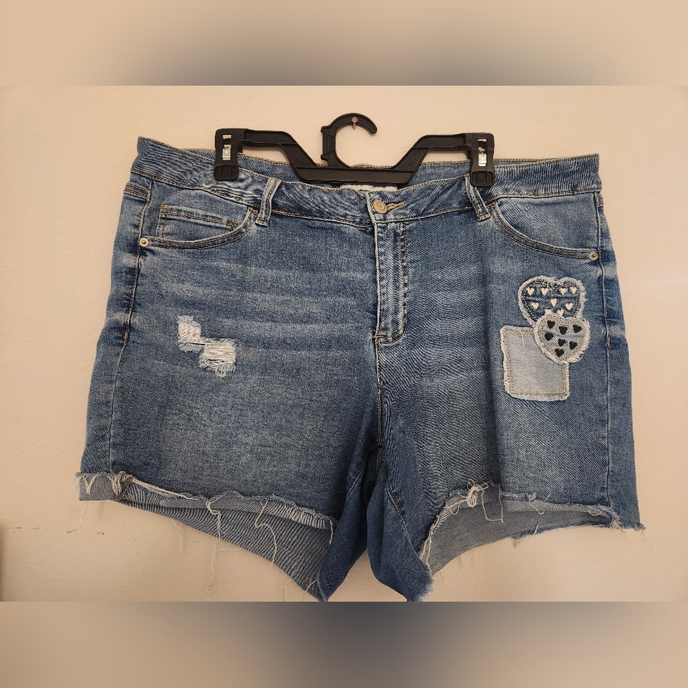 Denim Jeans with Patches size 16W